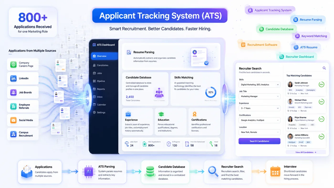 How an Applicant Tracking System (ATS) works